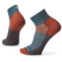 Calcetines Smartwool Cycle Zero Cushion Ankle Socks azul/naranja twilight blue