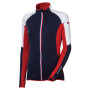 Sudadera de mujer Progress TS Republica 17BW azul/rojo Blue/White/Red