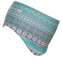 Banda para cabeza Progress TS CET Print azul mint vzor