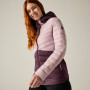Chaqueta de mujer Regatta Womens Hooded Leedre Hybrid