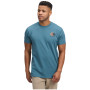 Camiseta de hombre Black Diamond M Faded Ss Tee