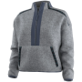 Sudadera funcional de mujer Smartwool Women's Second Cut Fleece 1/2 Zip azul Light Navy