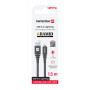 Cable de carga y datos Swissten Aramid Reinforced USB/Lightning 1,5 m