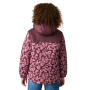 Chaqueta de invierno para niños Regatta Lofthouse Fig/Violet Leopard