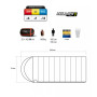 Saco de dormir Trimm Viper 185 cm