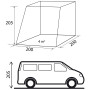 Carpa de autocaravana/furgoneta Brunner Comet