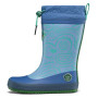 Botas de agua para niños Affenzahn Rainboot Vegan Puddly Bird of Paradise