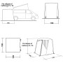 Carpa de autocaravana/furgoneta Easy Camp Crowford
