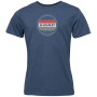 Camiseta de hombre Loap Bojar azul oscuro Blue