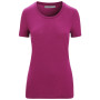 Camiseta funcional de mujer Icebreaker Women Tech Lite II SS Tee violeta Go Berry