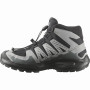 Calzado para niños Salomon Xa Pro Mid Wp J Black-Sedona Sage-Wrought Iron