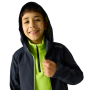 Chaqueta softshell para niños Regatta Haydenbury Navy (Wild Lime)