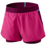 Pantalones cortos de mujer Dynafit Alpine Pro W 2/1 Short burdeos Flamingo