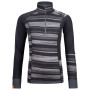Camiseta funcional de mujer Ortovox W's 210 Supersoft Zip Neck negro BlackRaven