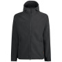 Chaqueta de hombre Mammut Macun SO Hooded Jacket Men negro Phantom