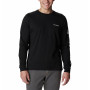Camiseta de hombre Columbia CSC Basic Logo™ LS Sleeve negro Black, CSC Sleeve Logo