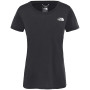 Camiseta de mujer The North Face Reaxion Amp Crew negro Tnf Black Heather