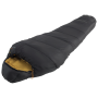 Saco de dormir Easy Camp Falcon IV Mummy -9°C negro/amarillo