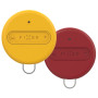 Localizador FIXED Sense Smart Tracker - Duo Pack amarillo/rojo