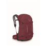 Tamaño de mochila: M/L / Color: negro/rojo