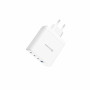 Adaptador Swissten GaN 2X USB-C 100W + 1X USB-C 20W + 1X USB-A 30W