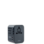 Adaptador Matador Global Travel Adapter negro Black