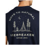 Camiseta de hombre Icebreaker Men Merino 150 Tech Lite SS Tee Peaceful Pass