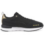 Calzado de mujer Puma R78 Wns Raw Metallics negro black