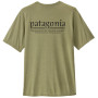 Camiseta de hombre Patagonia Men's Capilene Cool Daily Shirt - Hut Tripper verde Gumtree Green - Light Gumtree Green X-Dye