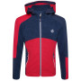 Sudadera funcional para niños Dare 2b Hero Core Stretch azul/rosa VirtPnk/Mnlt