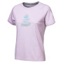 Camiseta de mujer Sensor Merino Blend Stone violeta mystic violet