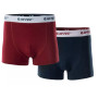 Calzoncillos de hombre Hi-Tec Riko 2Pack azul Merlot / Navy