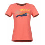Camiseta de mujer Marmot Wm's Esterel Tee SS rojo FlamingoHeather