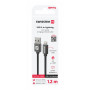 Cable de carga y datos Swissten Textile USB / Lightning 1,2 m