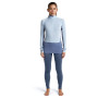 Camiseta funcional de mujer Icebreaker Wom Mer 260 ZoneKnit LS Half Zip