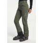 Pantalones de invierno para mujer Tenson Touring Softshell Pant verde oscuro Dark Khaki