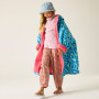 Abrigo impermeable Regatta Junior Waterproof Changing Robe SBluFlPiLem