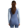 Camiseta funcional de mujer Icebreaker Wom Mer 260 ZoneKnit LS Half Zip