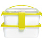 Caja de comida Omada Sanaliving Box Set amarillo Verde Acido