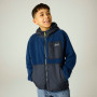 Sudadera para niños Regatta Munro Hybrid Jacket AviBlueNavy