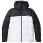 Chaqueta de mujer Marmot Guides Down Hoody 2022 blanco/negro White/Black