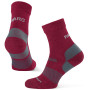 Calcetines para niños Warg Merino Hike K burdeos Winne