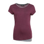 Camiseta de mujer Chillaz Fancy rosa dry rose melange