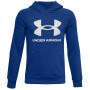Sudadera para niños Under Armour Rval Fleece Hoodie azul Royal / / Onyx White