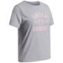 Camiseta funcional para niños Under Armour UA G Varsity SS Mod Gray Light Heather