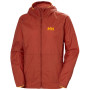 Chaqueta de mujer Helly Hansen W Friluft Wind Jacket rojo Deep Canyon