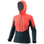 Chaqueta de mujer Dynafit Radical Infinium Hybrid Jkt W coral hot coral/3010