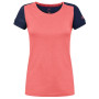 Camiseta de mujer Rafiki Chulilla 2023 rosa sugar coral