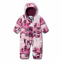Mono para niños Columbia Snuggly Bunny Bunting rosa/blanco Marionberry Winterlands