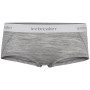 Bragas Icebreaker W's Sprite Hot Pants gris/blanco MetroHthr